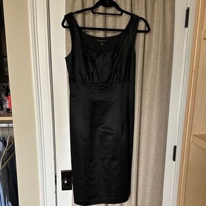Banana Republic Classic Black Midi Dress